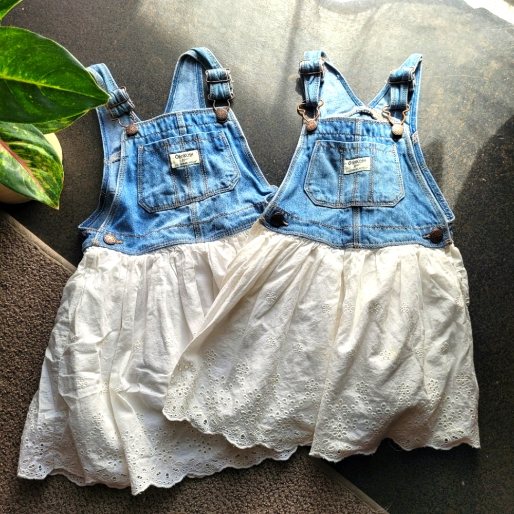 Girls Overalls Dress Size 4T & Size 5T
